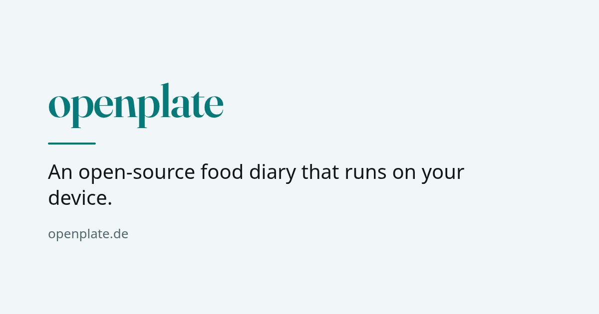 Das openplate-Share-Bild